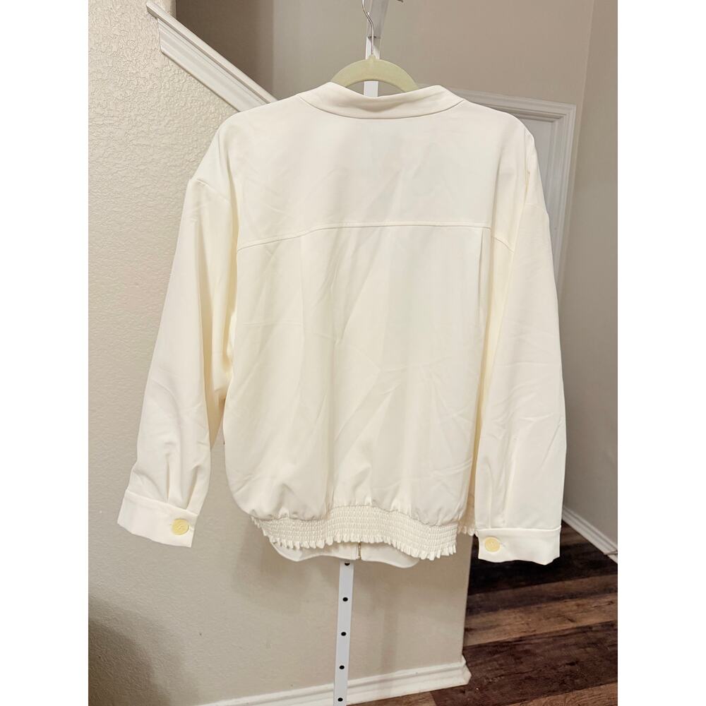 Vince Camuto White Light Jacket Size 2X NWT - Picture 2 of 3